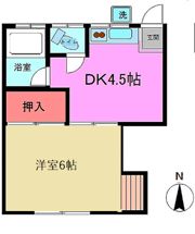 北方ハイツの間取り画像