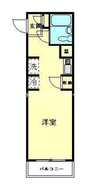 スカイコート横浜富岡の間取り画像