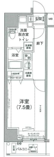 アイルプレミアム文京六義園の間取り画像