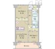 HIGASHIKOMATSUGAWA APARTMENTの間取り画像