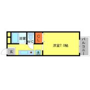 ヴィラプレフェールⅡA棟の間取り画像