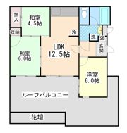 サンヴィラ六甲1号館の間取り画像