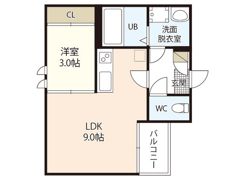 Regalest Laulea 草津 2の間取り画像