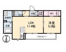 ヴィーナスコート西崎の間取り画像