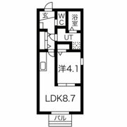 Danars court向山の間取り画像