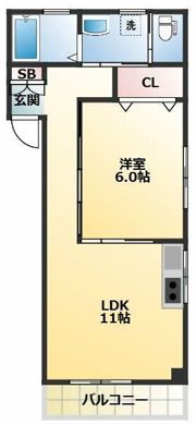 グランテラス王子本町の間取り画像