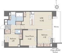 S-RESIDENCE天満橋arの間取り画像