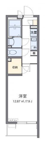 クレイノWEST八潮の間取り画像