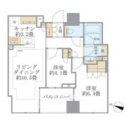 Brillia二番町の間取り画像