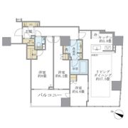 Brillia二番町の間取り画像