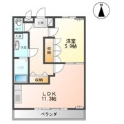 クレストール広表の間取り画像