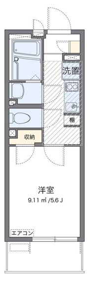 レオネクストYAMの間取り画像
