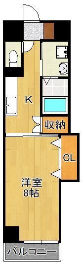 KSK門司港コアプレイスの間取り画像