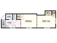 広洋第一コーポの間取り画像