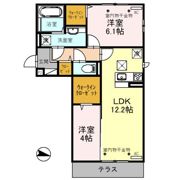 D-Residence上野本町の間取り画像