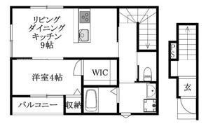 Alba-casa南吉田の間取り画像