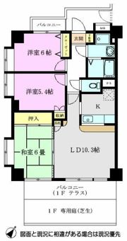 エクセレント朝霞の間取り画像