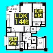 荘園覚王山の間取り画像