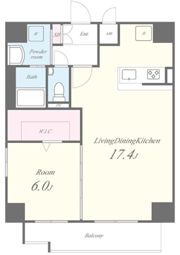 Comfort Residence Nippori（コンフォートレジデの間取り画像