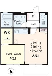 メゾンラ・ポムの間取り画像