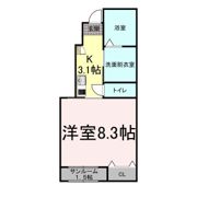 マジェステ B棟の間取り画像