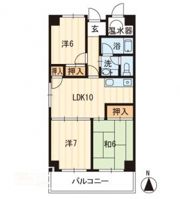 アーバン茜の間取り画像