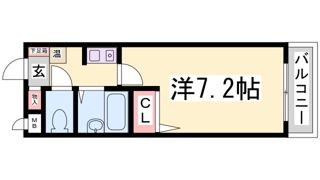 ワコーレ六甲アーベインの間取り画像