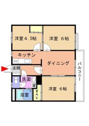 加藤マンションの間取り画像