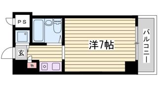 ハーバーヒル大倉山の間取り画像