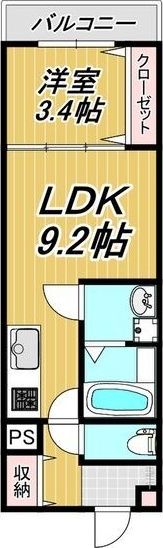 LE COCON 一宮Ⅸの間取り画像