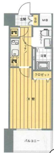 AXAS文京関口の間取り画像