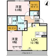 マルベル Nの間取り画像