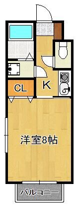 ローズハイツIIの間取り画像
