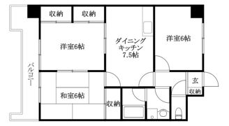 第1ゴトービルの間取り画像