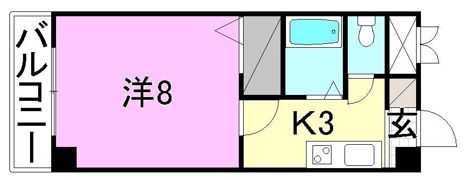 サンピア桑原の間取り画像