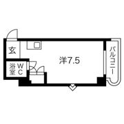 カルム千里山Ⅱの間取り画像