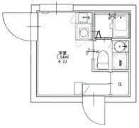 RSC西早稲田の間取り画像