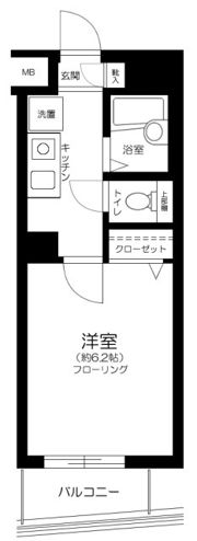 リクレイシア西麻布Ⅰ番館の間取り画像