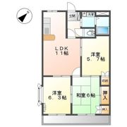 エランドールⅡの間取り画像