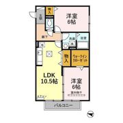 コートクレアールの間取り画像