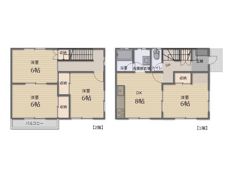 庭瀬（K様）戸建の間取り画像