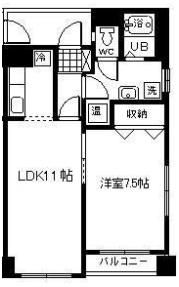 コンチネンタル・インBの間取り画像