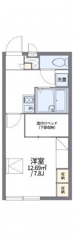 レオパレス塚修の間取り画像