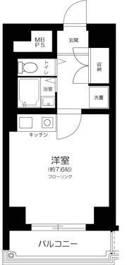 ダイアパレス尾久駅前第二の間取り画像