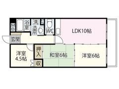コンフォート宝町の間取り画像
