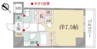 アンジュプレイス三軒茶屋の間取り画像