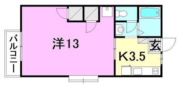メゾン・ボナールの間取り画像