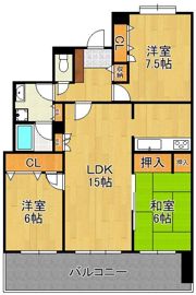 ヴェルデコート青山4番館 605号室の間取り画像
