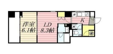 HF八丁堀レジデンスⅡの間取り画像