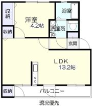 マッサム西持田1号館の間取り画像